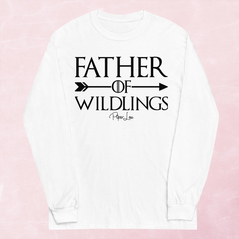 Father Of Wildlings Graphic Long Sleeve Tee