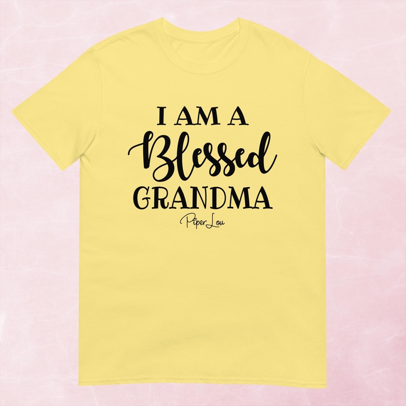 I Am A Blessed Grandma Graphic Tee