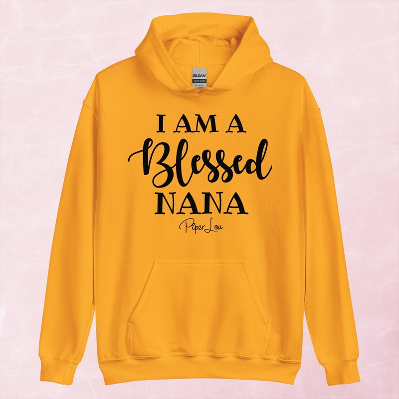 I Am A Blessed Nana Graphic Hoodie