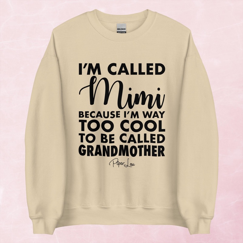 I’m Called Mimi Graphic Crewneck Sweatshirt