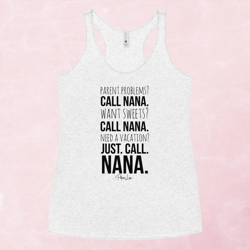 Just Call Nana Graphic Tank Top