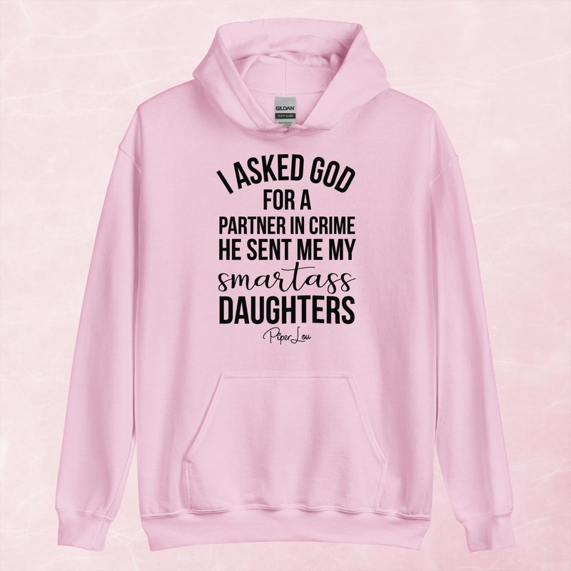 My Smartass Daughters Graphic Hoodie