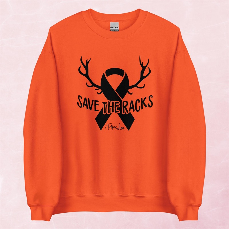 Save The Racks Graphic Crewneck Sweatshirt