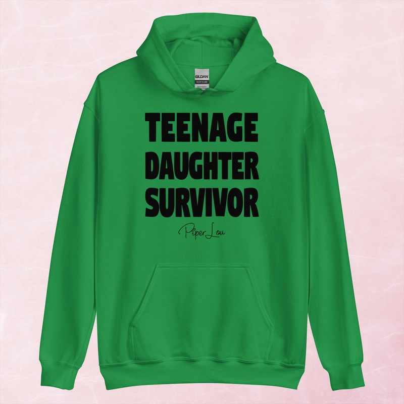 Teenage Daughter Survivor Graphic Hoodie