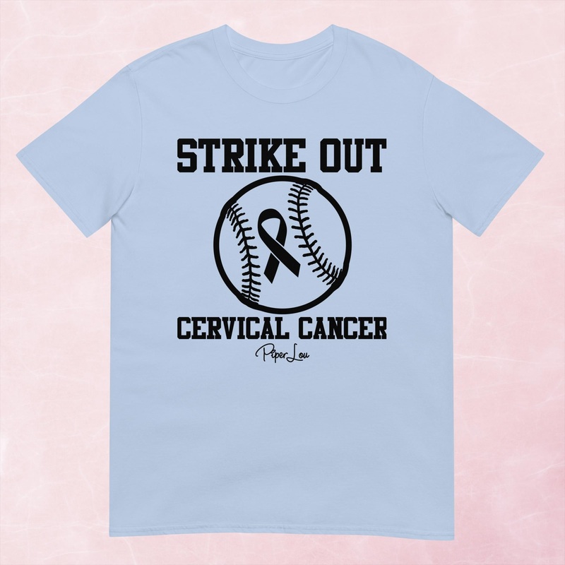 Cervical Cancer | Strike Out Graphic Tee