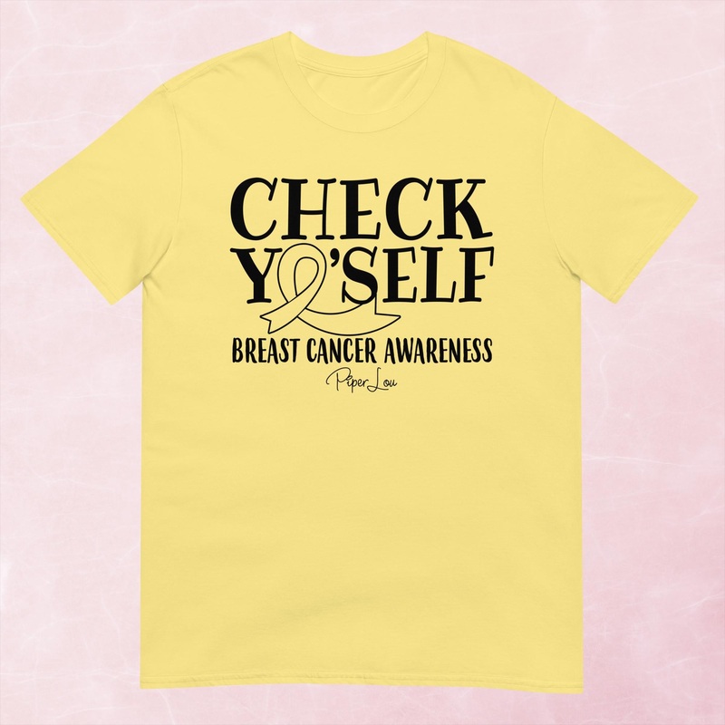 Check Yo’self Breast Graphic Tee