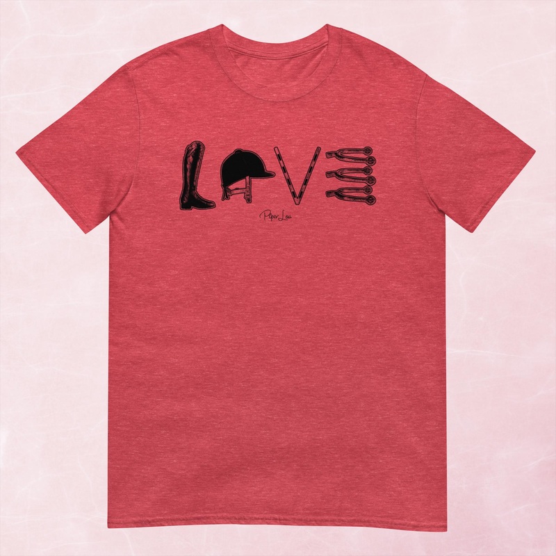 English Horse Love Graphic Tee