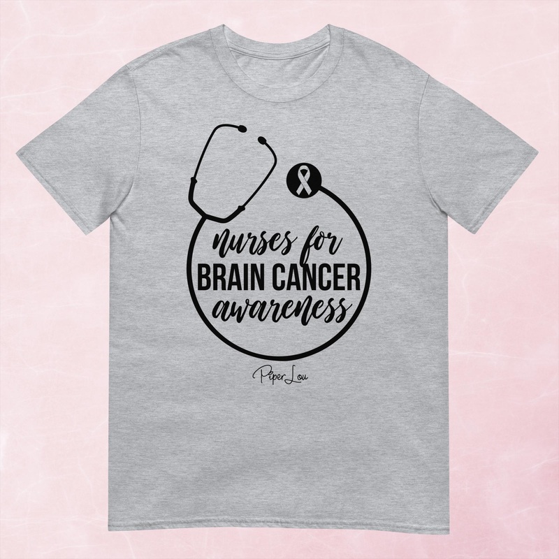 Nurses For Brain Cancer Graphic Tee