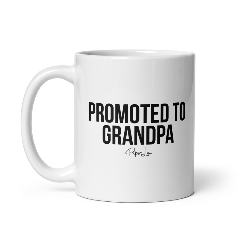 Promoted To Grandpa Ceramic Coffee Mug