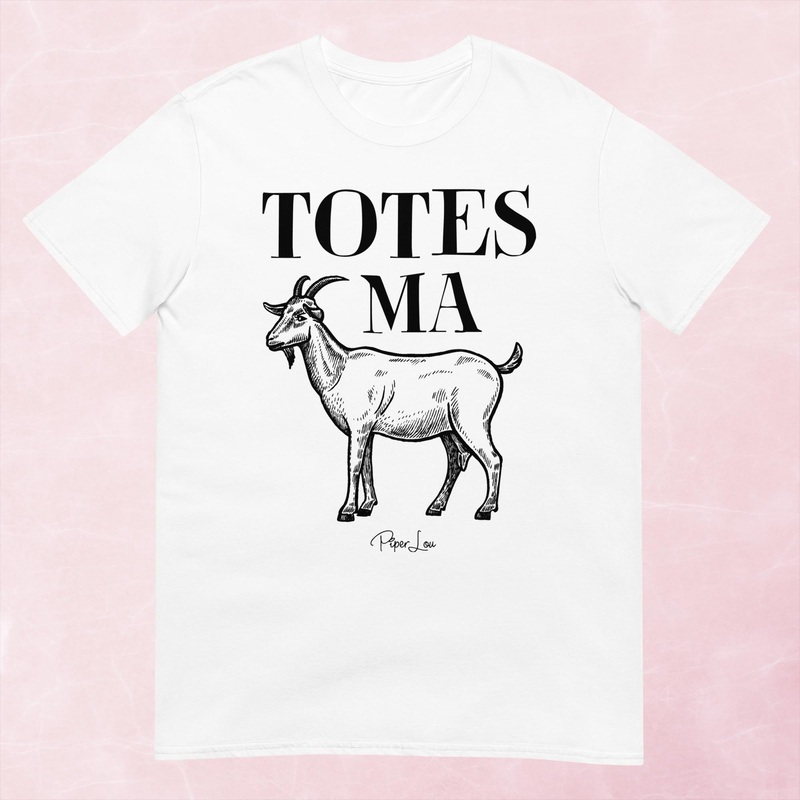 Totes Ma Goats Graphic Tee|Heather Red|Tropical Blue|Sand|Light Blue|Sport Grey|Cornsilk|White|S|M|L|XL|2XL|3XL