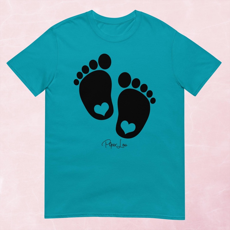 Childhood Footprints Graphic Tee