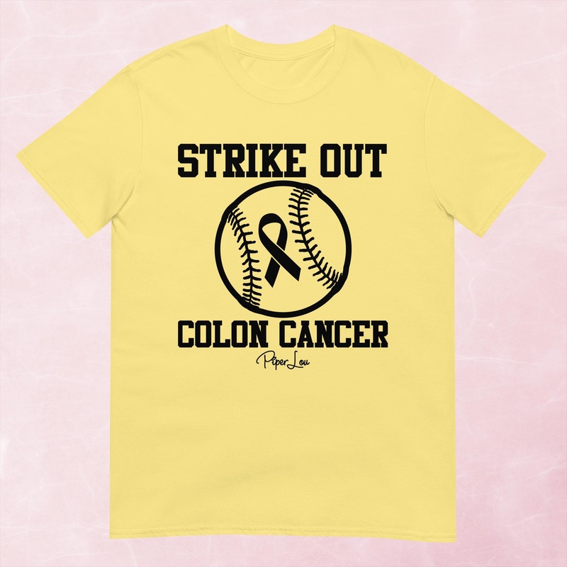 Colon Cancer | Strike Out Graphic Tee