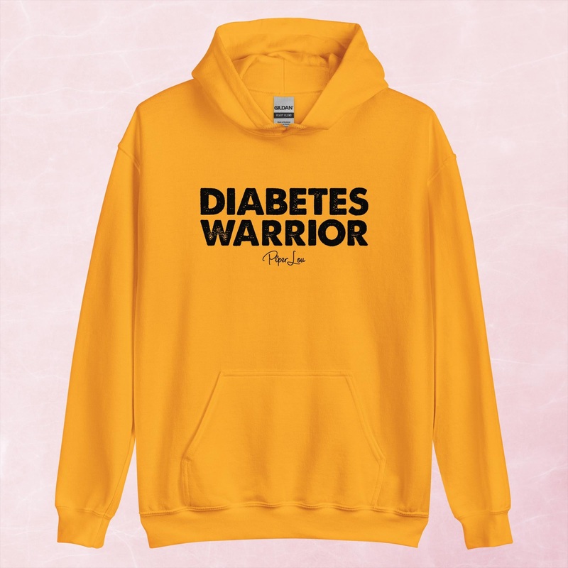 Diabetes Warrior Graphic Hoodie