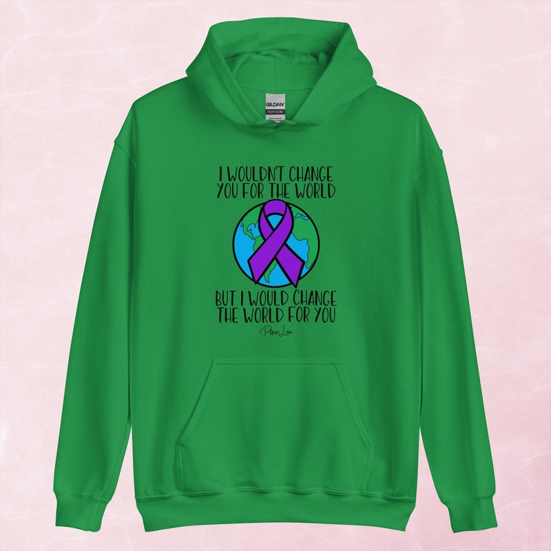 Epilepsy | Change The World Graphic Hoodie