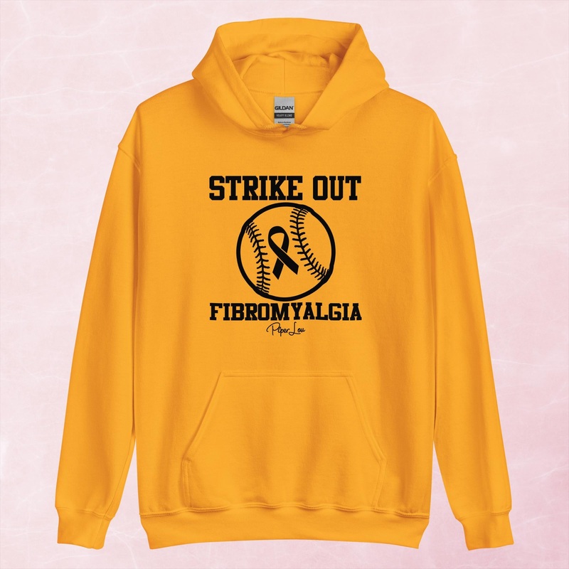 Fibromyalgia | Strike Out Graphic Hoodie