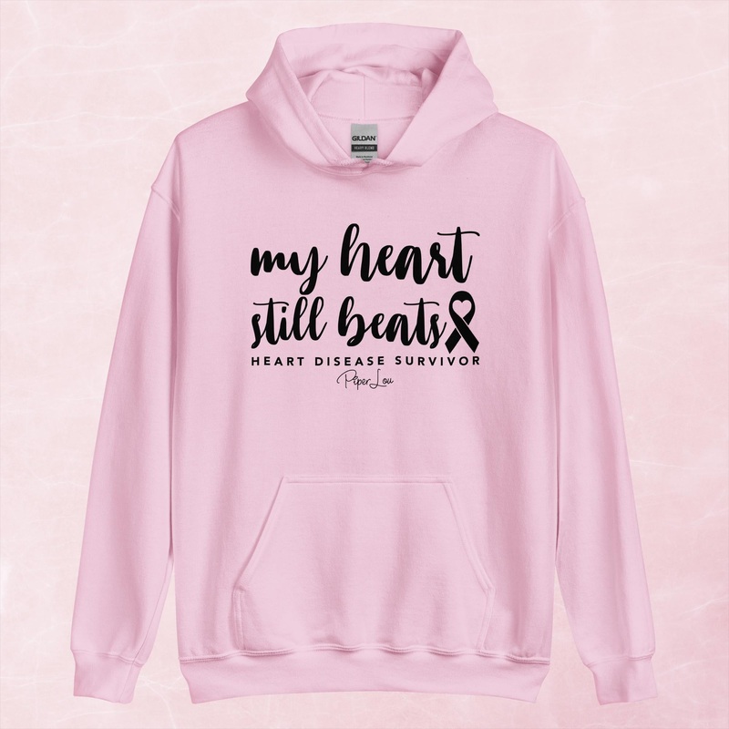 Heart Disease | My Heart Still Beats Graphic Hoodie
