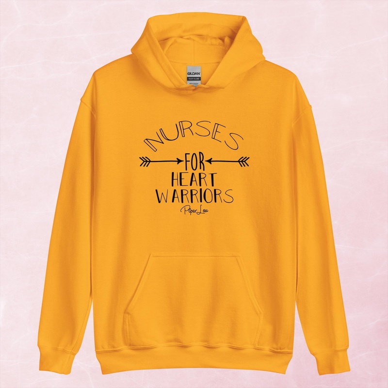 Nurses For Heart Warriors Graphic Hoodie
