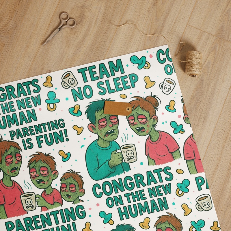 Team No Sleep Sassy Wrap|Glossy|Matte