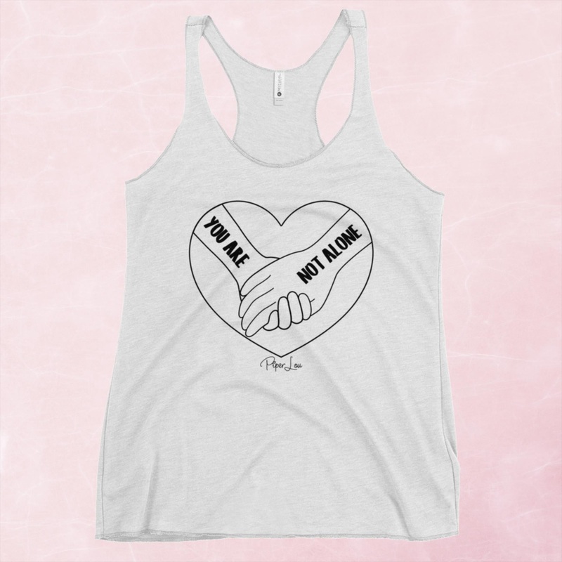 You Are Not Alone Graphic Tank Top