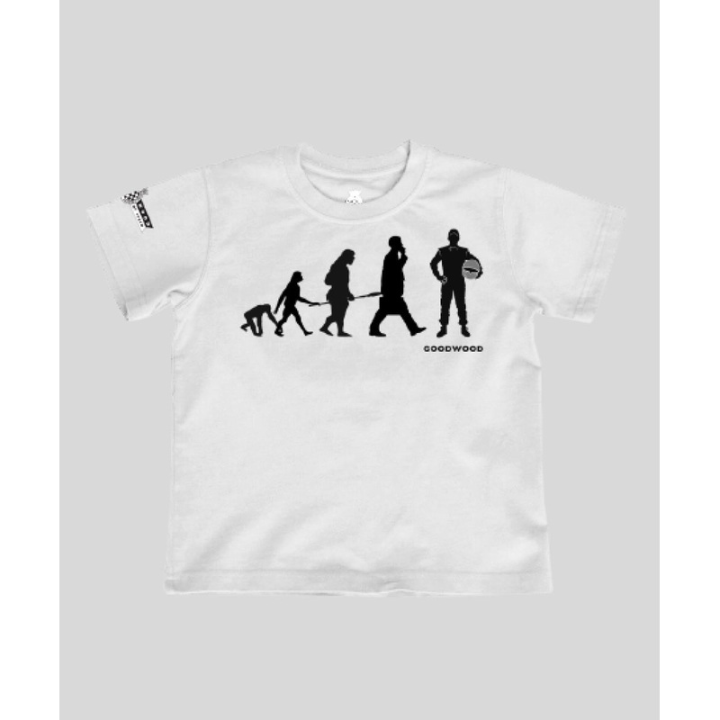 Festival of Speed Evolution Children’s White Motorsport T-Shirt