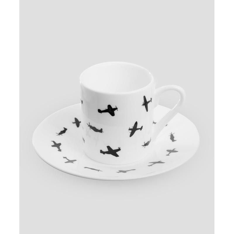 Goodwood Aerodrome Espresso Cup & Saucer