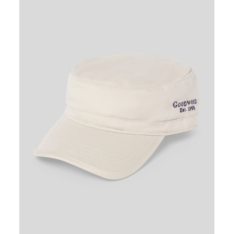 Goodwood Revival Cotton Military Cap – Est. 1998