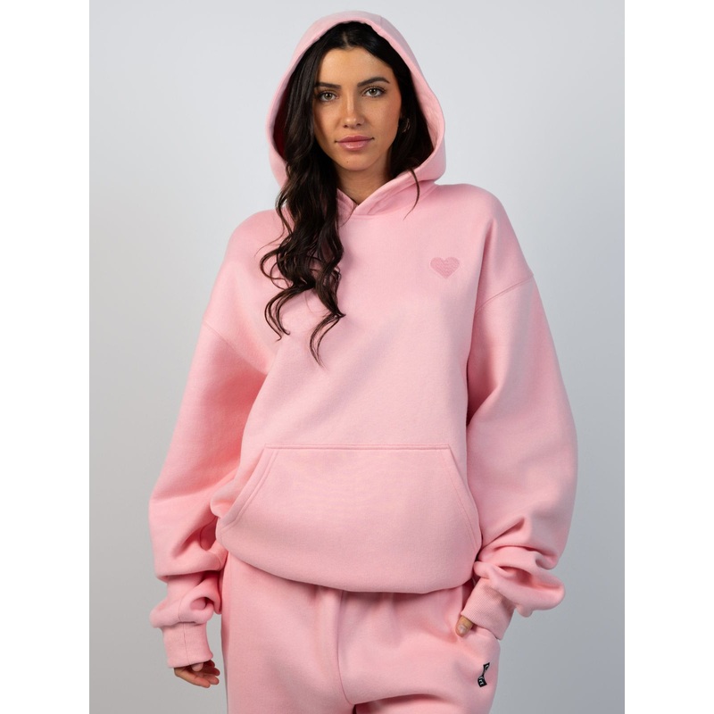 Love Hoodie|Petal|Cotton|Crimson|XS|S|M|L|XL|2X|3X