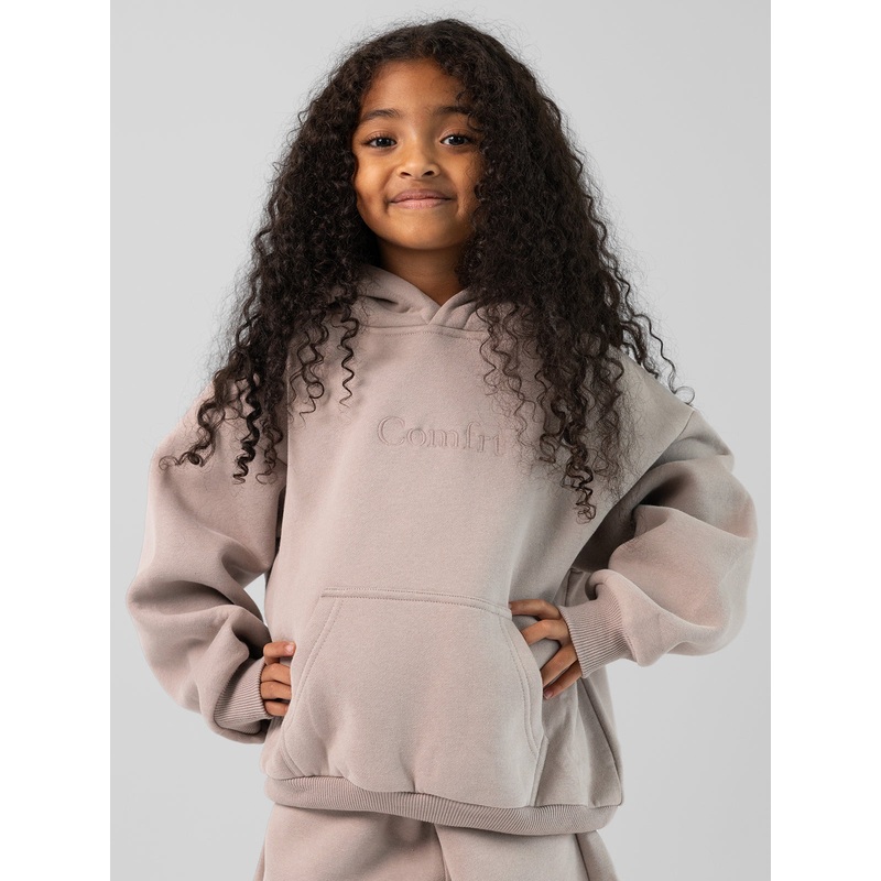 Signature Kids Hoodie|Bark|Bone|Onyx Black|Sky|Steel Grey|Coral|XS|S|M|L|XL
