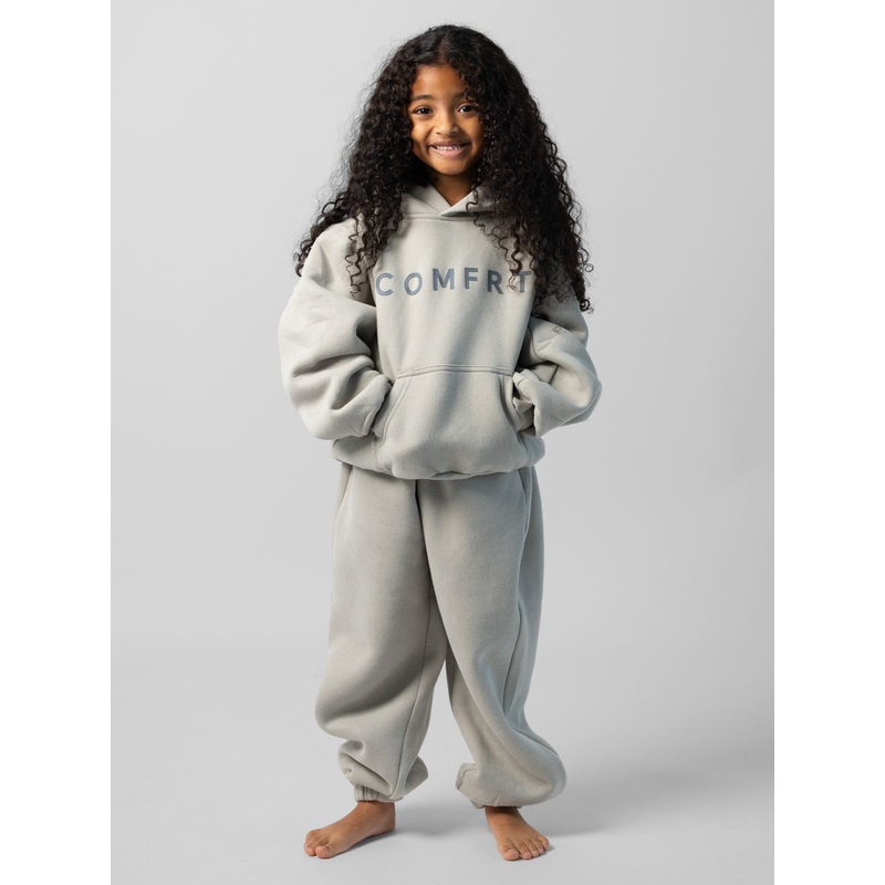 Tranquil Kids Sweatpants|Plum|Cement|Charcoal|Cotton|Obsidian|XS|S|M|L|XL