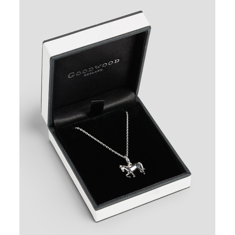 Dressage Horse Charm Necklace
