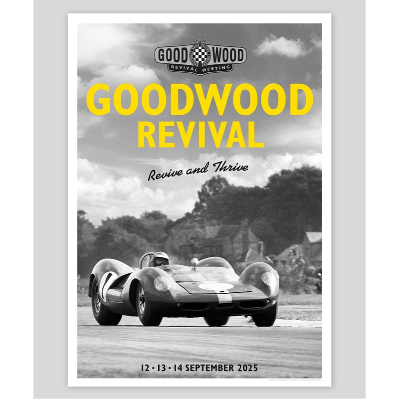 Goodwood Revival 2025 Poster