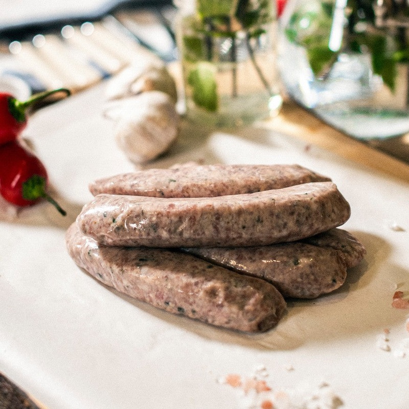 Organic Pork And Leek Sausages (Pack of 6)
